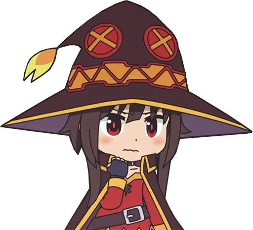 😖 Стикер «Isekai Quartet» для Telegram