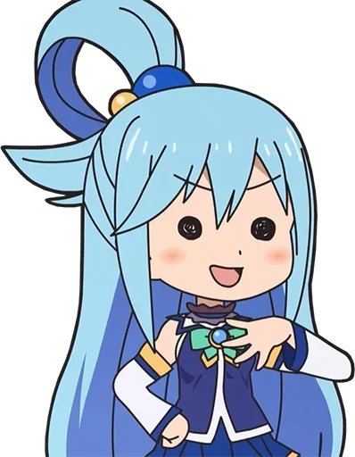 😶 Стикер «Isekai Quartet» для Telegram