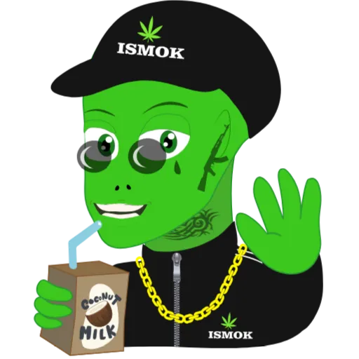 👋 Стикер «ismok420» для Telegram