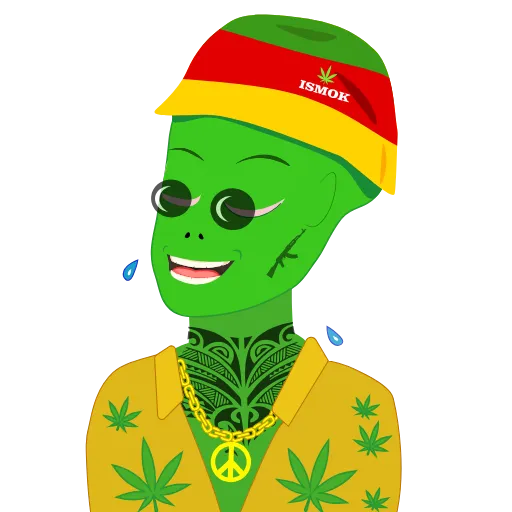 😂 Стикер «ismok420» для Telegram