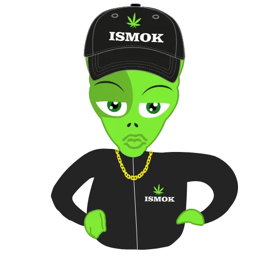 😐 Стикер «ismok420» для Telegram
