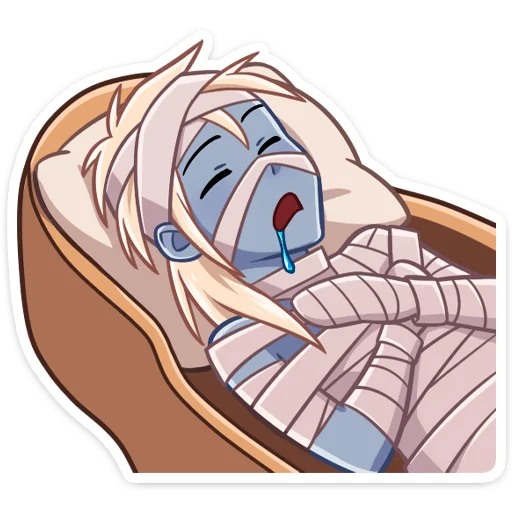 😴 Стикер «Изис» для Telegram
