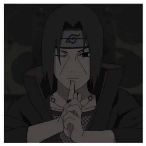 🖤 Стикер «Itachi» для Telegram