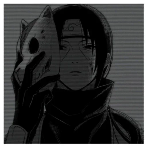 🖤 Стикер «Itachi» для Telegram
