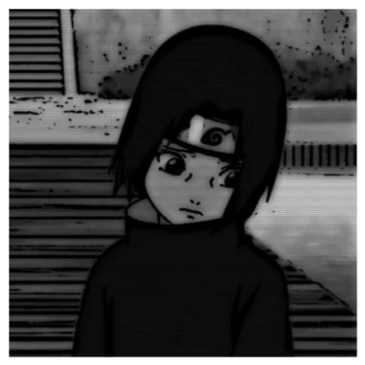 🖤 Стикер «Itachi» для Telegram