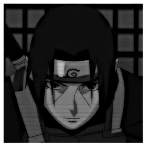 🖤 Стикер «Itachi» для Telegram
