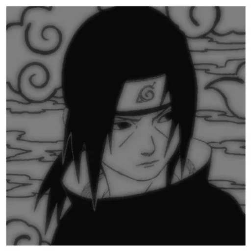 🖤 Стикер «Itachi» для Telegram