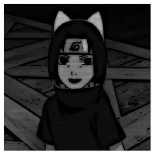 🖤 Стикер «Itachi» для Telegram
