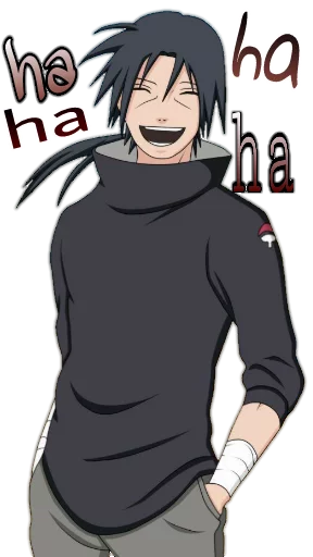😂 Стикер «itachi uchiha .saku» для Telegram