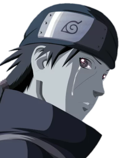 😭 Стикер «itachi uchiha .saku» для Telegram