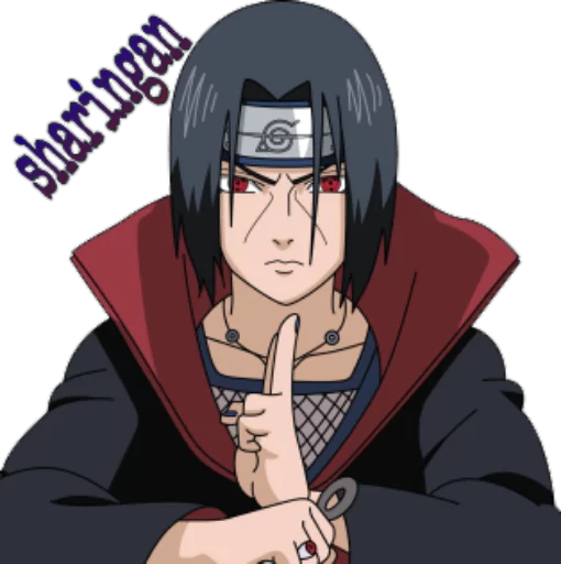 😡 Стикер «itachi uchiha .saku» для Telegram