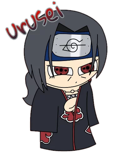 😑 Стикер «itachi uchiha .saku» для Telegram