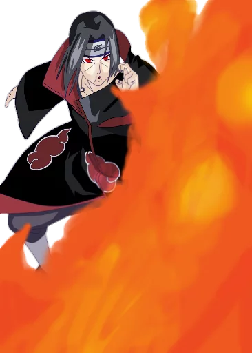 🔥 Стикер «itachi uchiha .saku» для Telegram