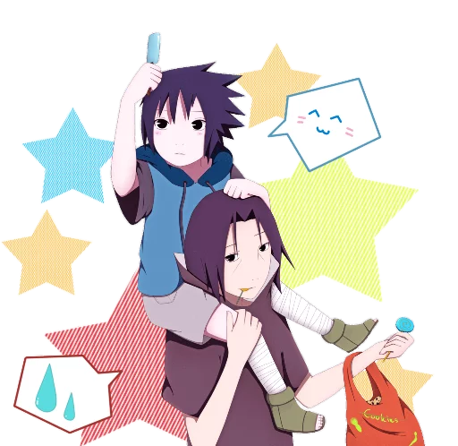 ☺️ Стикер «itachi uchiha .saku» для Telegram