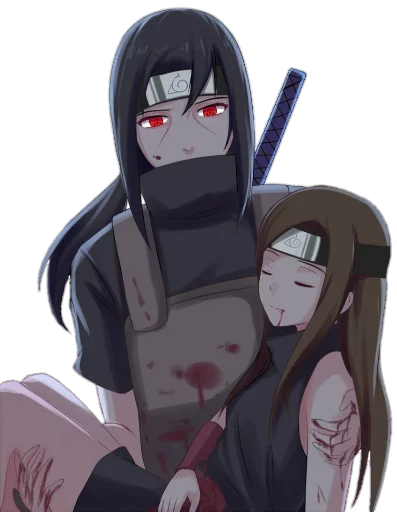 ❤ Стикер «itachi uchiha .saku» для Telegram