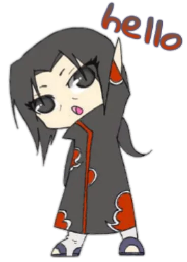 ✋ Стикер «itachi uchiha .saku» для Telegram