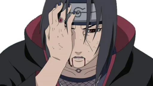 😞 Стикер «itachi uchiha .saku» для Telegram