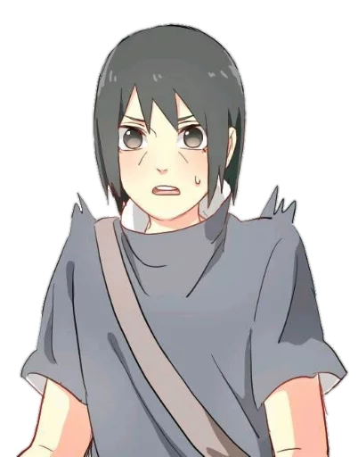 😰 Стикер «itachi uchiha .saku» для Telegram