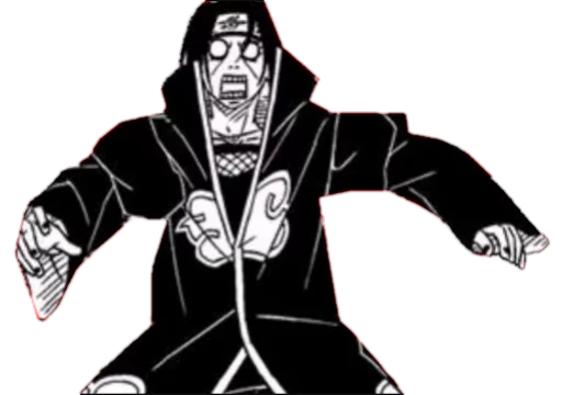 😱 Стикер «itachi uchiha .saku» для Telegram