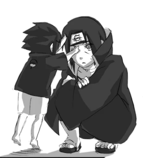 ❤ Стикер «itachi uchiha .saku» для Telegram