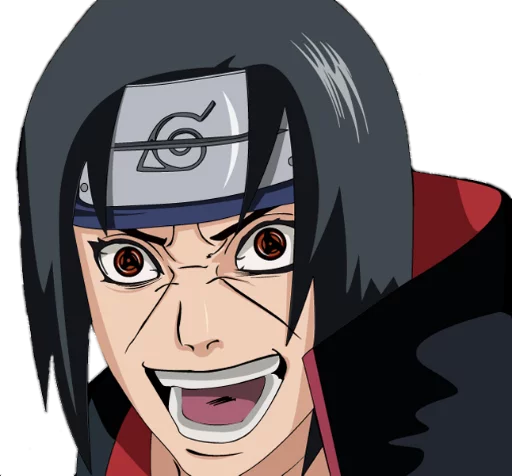 😂 Стикер «itachi uchiha .saku» для Telegram