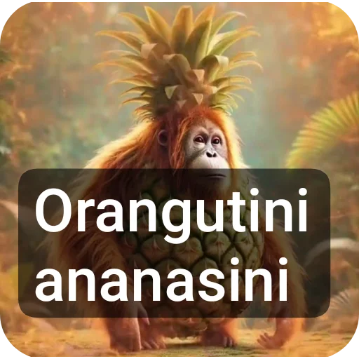 👍 Стикер «Brainrot animals» для Telegram