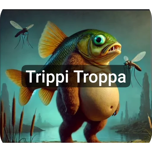 🦕 Стикер «Brainrot animals» для Telegram