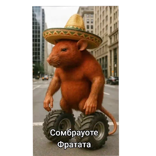 🎩 Стикер «Итальянские мемы» для Telegram