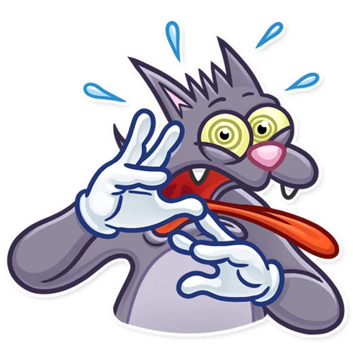 😨 Стикер «The Itchy and Scratchy» для Telegram