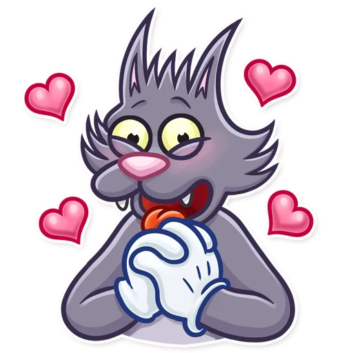 😍 Стикер «The Itchy and Scratchy» для Telegram