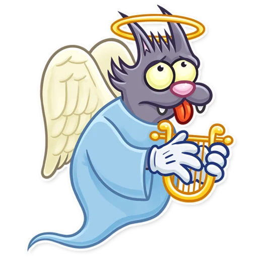 😵 Стикер «The Itchy and Scratchy» для Telegram