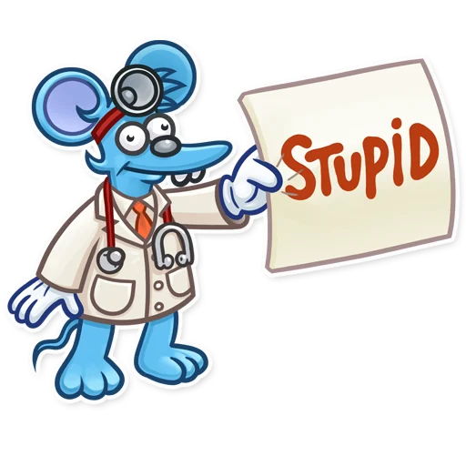 👩‍⚕️ Стикер «The Itchy and Scratchy» для Telegram