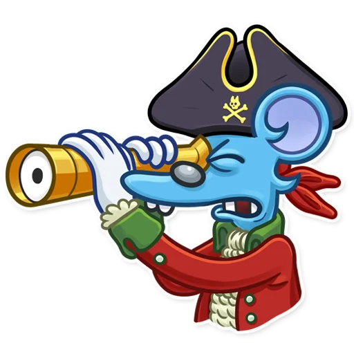 🏴‍☠️ Стикер «The Itchy and Scratchy» для Telegram