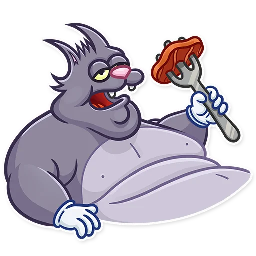 🤤 Стикер «The Itchy and Scratchy» для Telegram