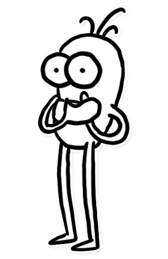 🙊 Стикер «Itchy Feet» для Telegram