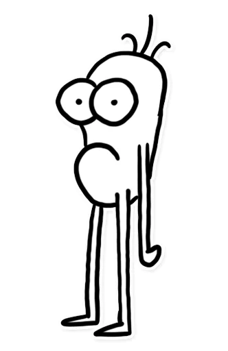 🙁 Стикер «Itchy Feet» для Telegram