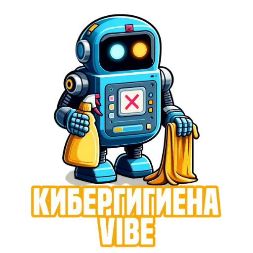 🧹 Стикер «IT Cube» для Telegram