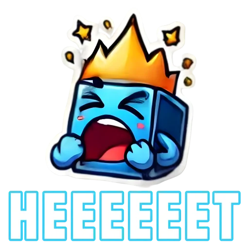 ⛔ Стикер «IT Cube» для Telegram