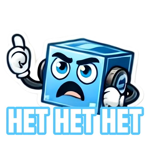 ⛔ Стикер «IT Cube» для Telegram