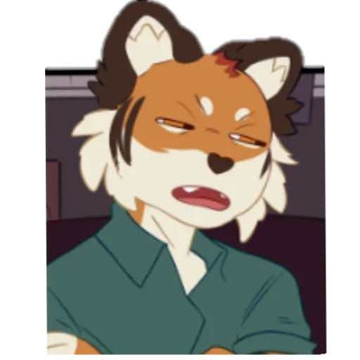 😑 Стикер «I Think I Like You» для Telegram