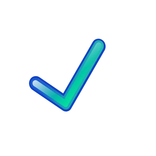 Стикер 24 blue emoji