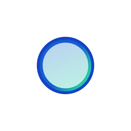 Стикер 44 blue emoji