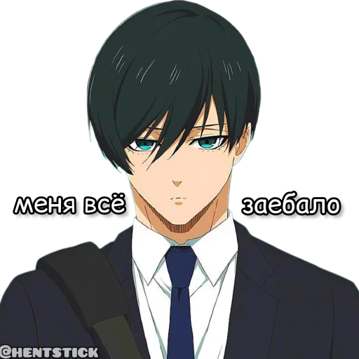 😞 Стикер «Itoshi Rin Blue Lock стикеры» для Telegram