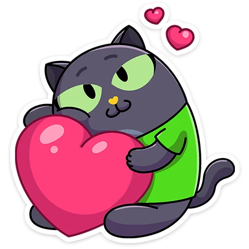 ❤️ Стикер «Это Кот» для Telegram