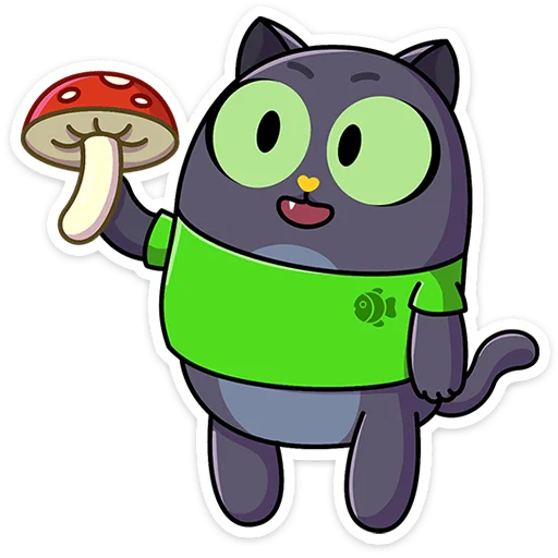 🍄 Стикер «Это Кот» для Telegram