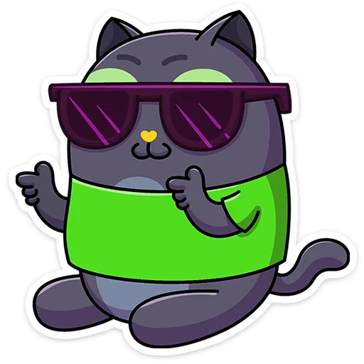 😎 Стикер «Это Кот» для Telegram