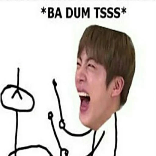 🤣 Стикер «пуленепробиваемые мальчики (bts)» для Telegram