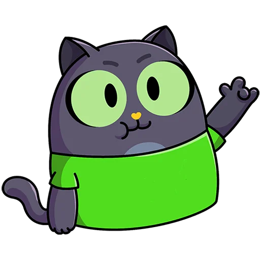 🤟 Стикер «Это Кот Без Текста» для Telegram