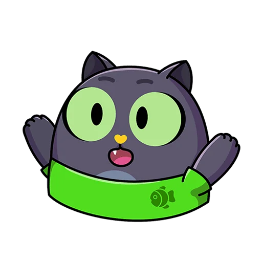 🤗 Стикер «Это Кот Без Текста» для Telegram