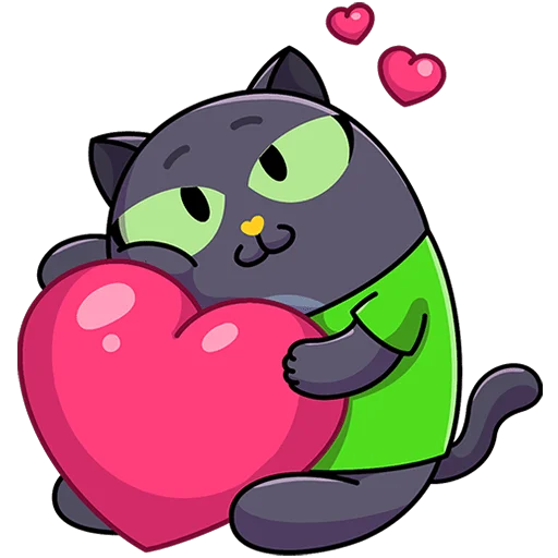 🥰 Стикер «Это Кот Без Текста» для Telegram